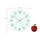 size 8817WI,Classy Round,NeXtime,Glass,