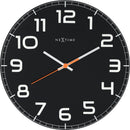 Front Picture 8817ZW,Classy Round,Wall clock,Silent,Glass,