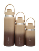 Thermal Drinkware – Canvas Bottle 355/473/710ml (12/16/24oz) Chocolate Brown colour