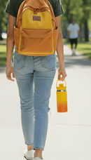 Thermal Drinkware – Canvas Bottle 355/473/710ml (12/16/24oz) Tulip Yellow colour
