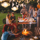 灯罩 40cm-灯笼-弹性面料-“Lumi”