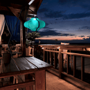 灯罩 40cm-灯笼-弹性面料-“Lumi”